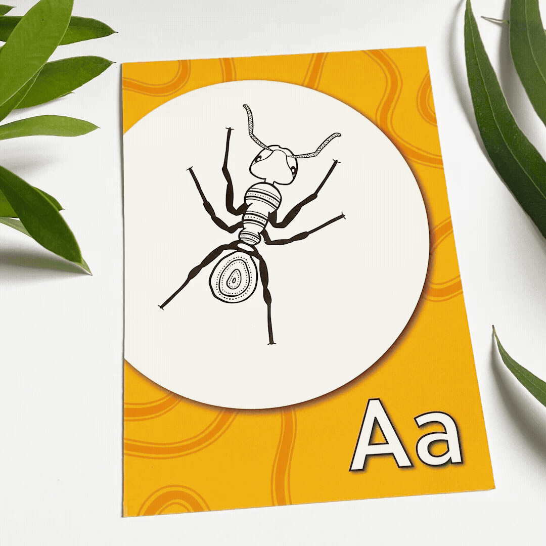 Aboriginal Alphabet Cards