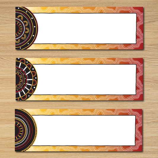 Aboriginal Name Tags (Digital)