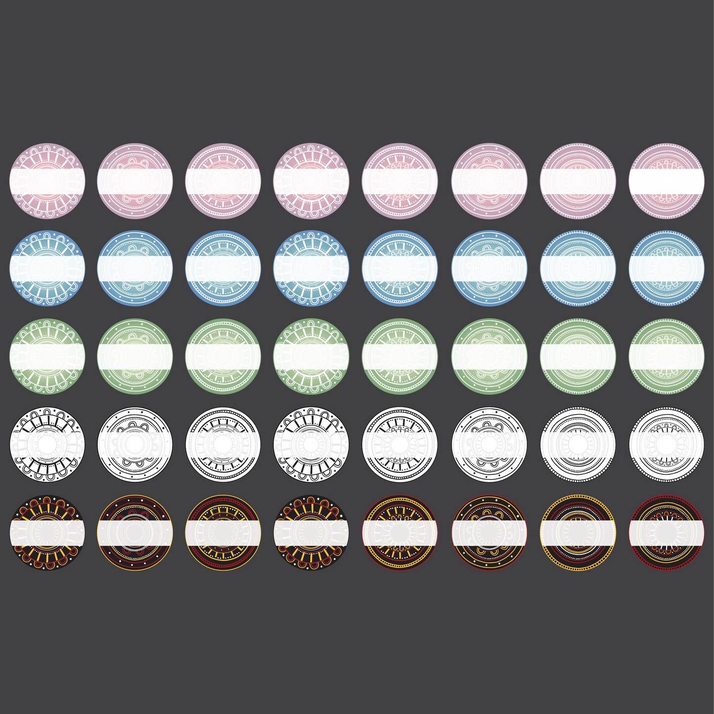 Aboriginal Name Tags (Digital)