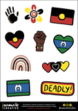 Deadly Sticker Set! (10pk)
