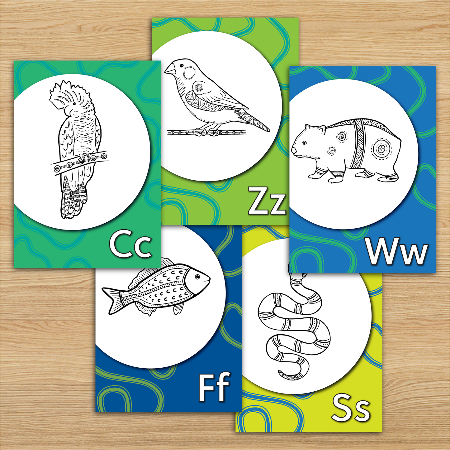 Aboriginal Alphabet Cards (Digital)