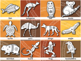 Aboriginal Animal Cards