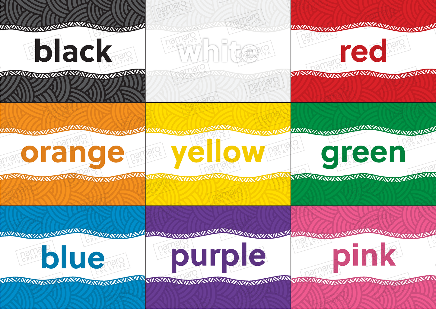 Aboriginal Colour Cards (Digital)