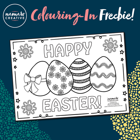 Easter Colouring-In (FREE Download!)