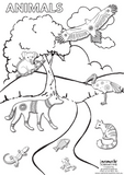 Animal Colouring-In (FREE Download!)
