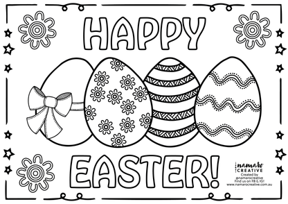 Easter Colouring-In (FREE Download!)